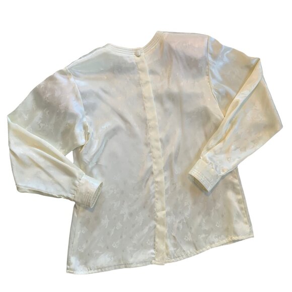 Vintage Evan Picone Petites Romantic Blouse 4 - Picture 4 of 8